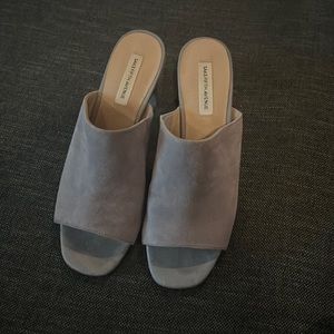 Blue Mules from Saks Fifth Avenue